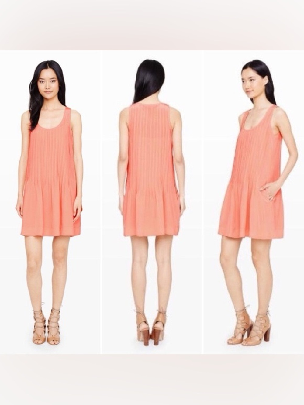 Club Monaco 100% silk mini dress
